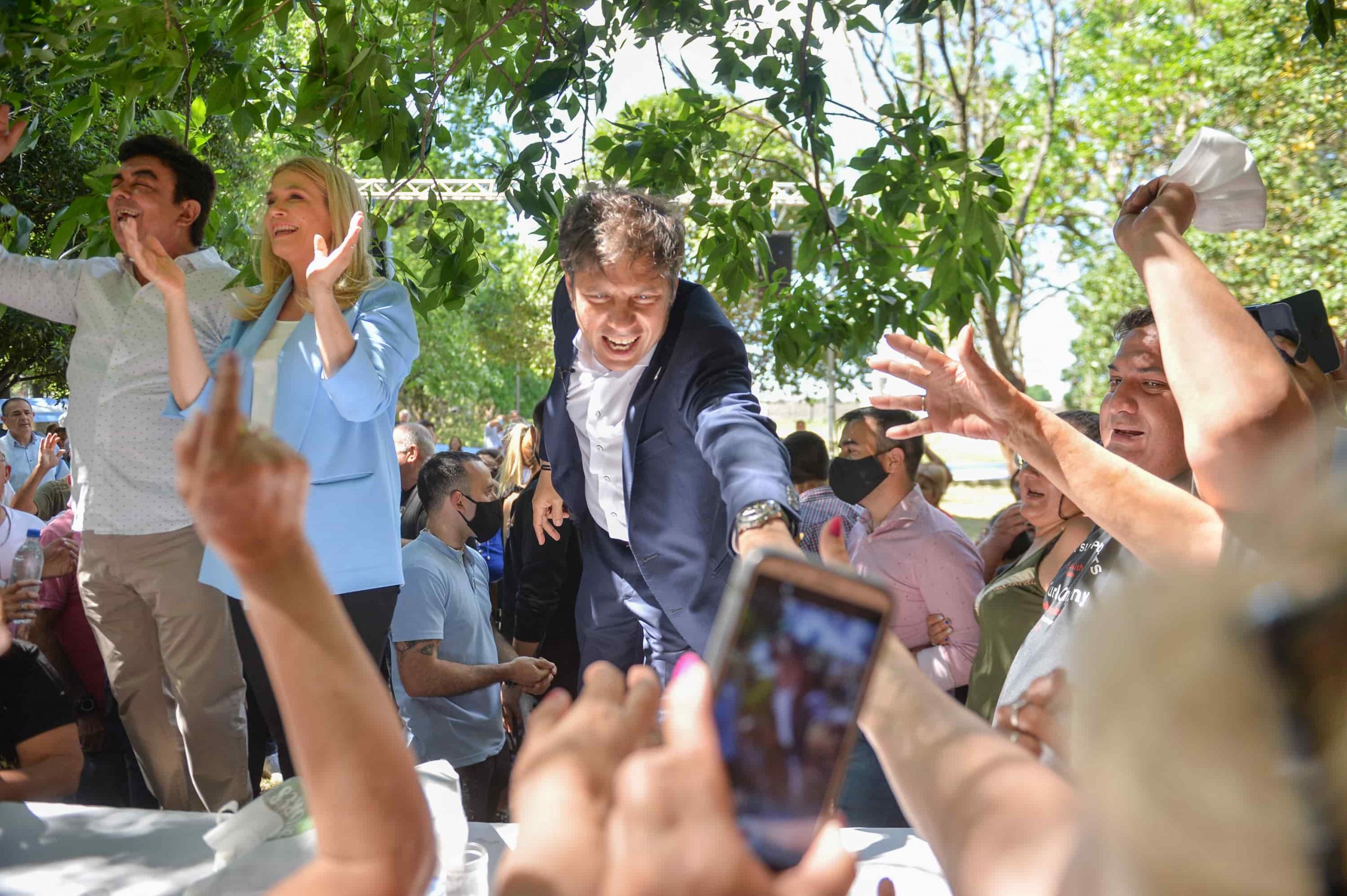 Kicillof encabezó un encuentro con más de 1.500 jubilados/as