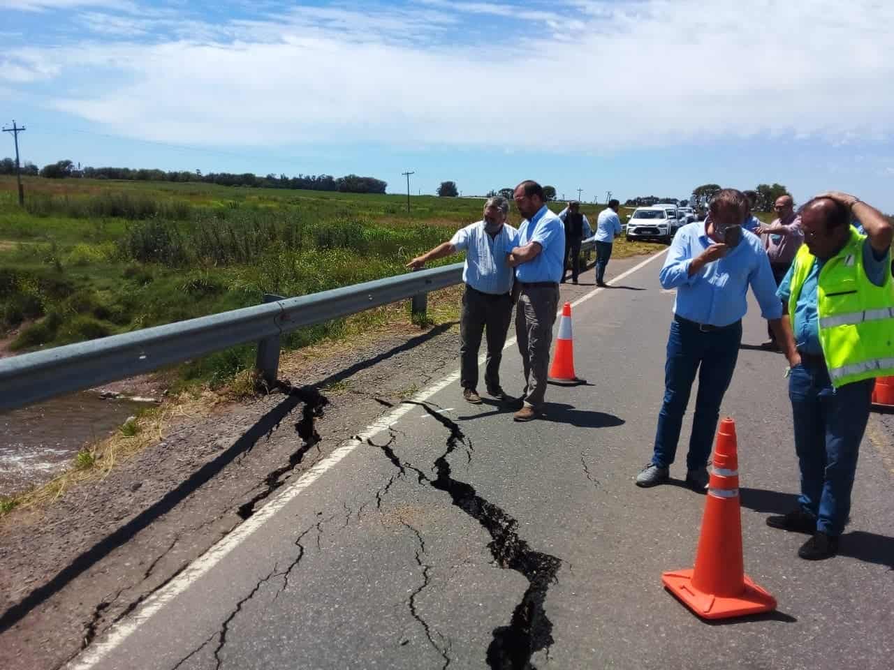 Los intendente Javier Reynoso Y Miguel Fernández se reunierón con autoridades de Vialidad e Hidráulica