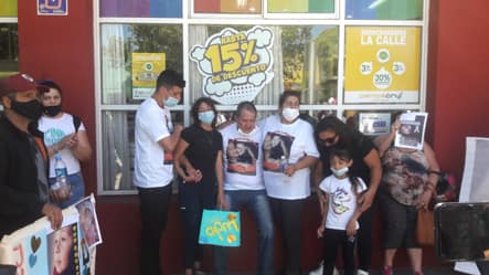 Manifestación en Tribunales de General Pico por el asesinato de angélico Lucio Dupuy