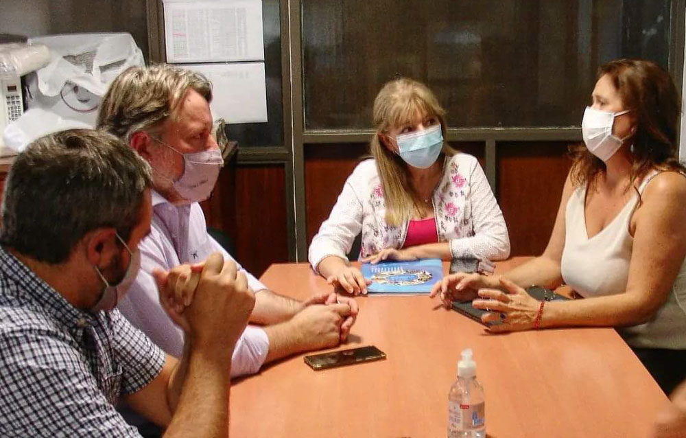 Referente de La Comunitaria se reunieron con la intendenta Fernanda Alonso y con funcionarios nacionales y provinciales