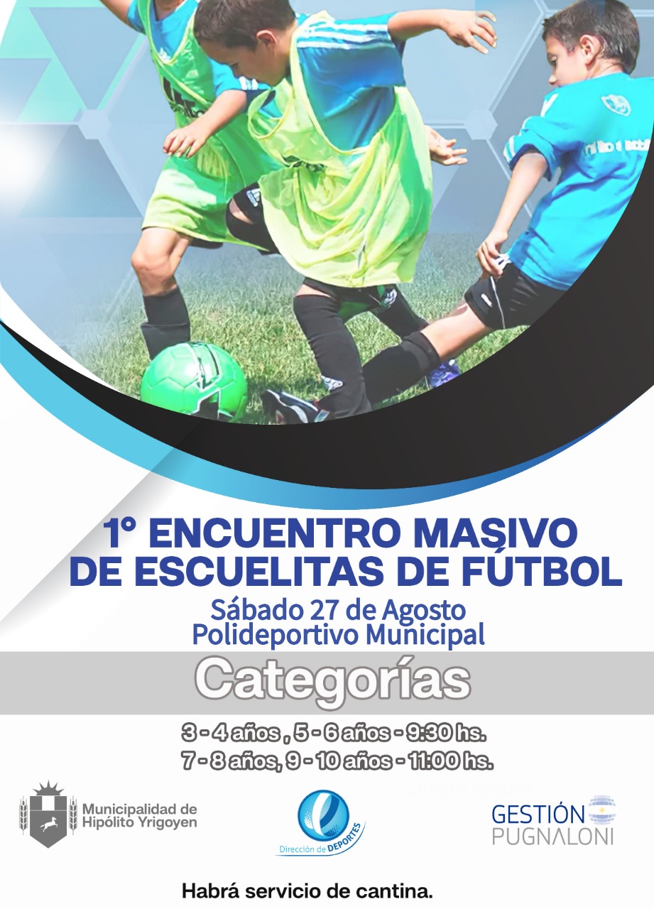 Primer encuentro masivo de escuelitas de fútbol