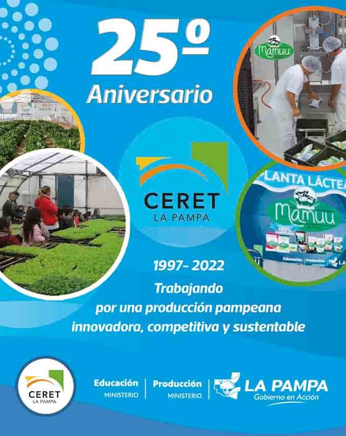 El Centro Regional de Educación Tecnológica de General Pico (CERET) arriba a los 25 años