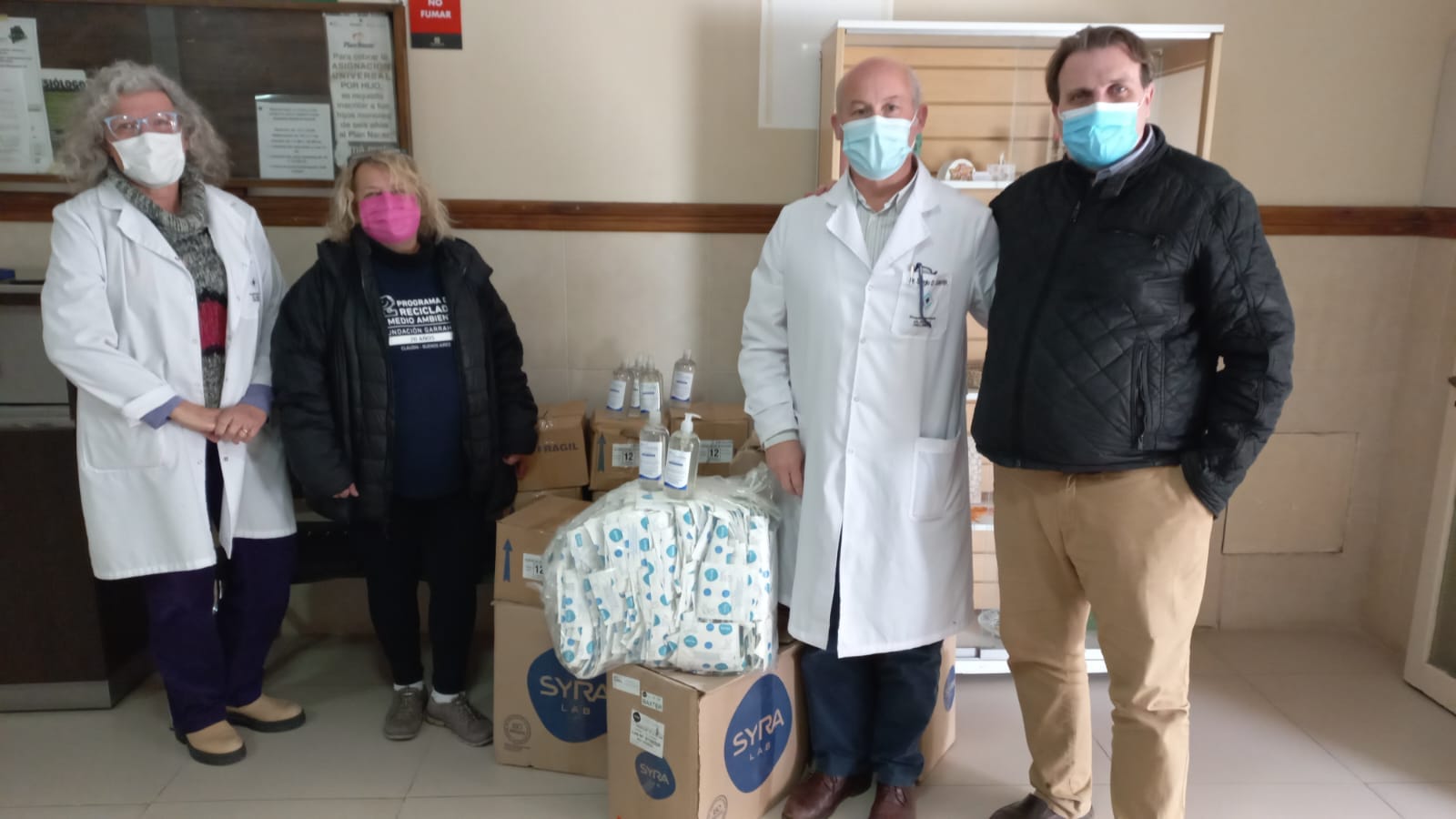 EL HOSPITAL MUNICIPAL RECIBIÓ UNA DONACIÓN DE INSUMOS DE LA FUNDACIÓN GARRAHAN