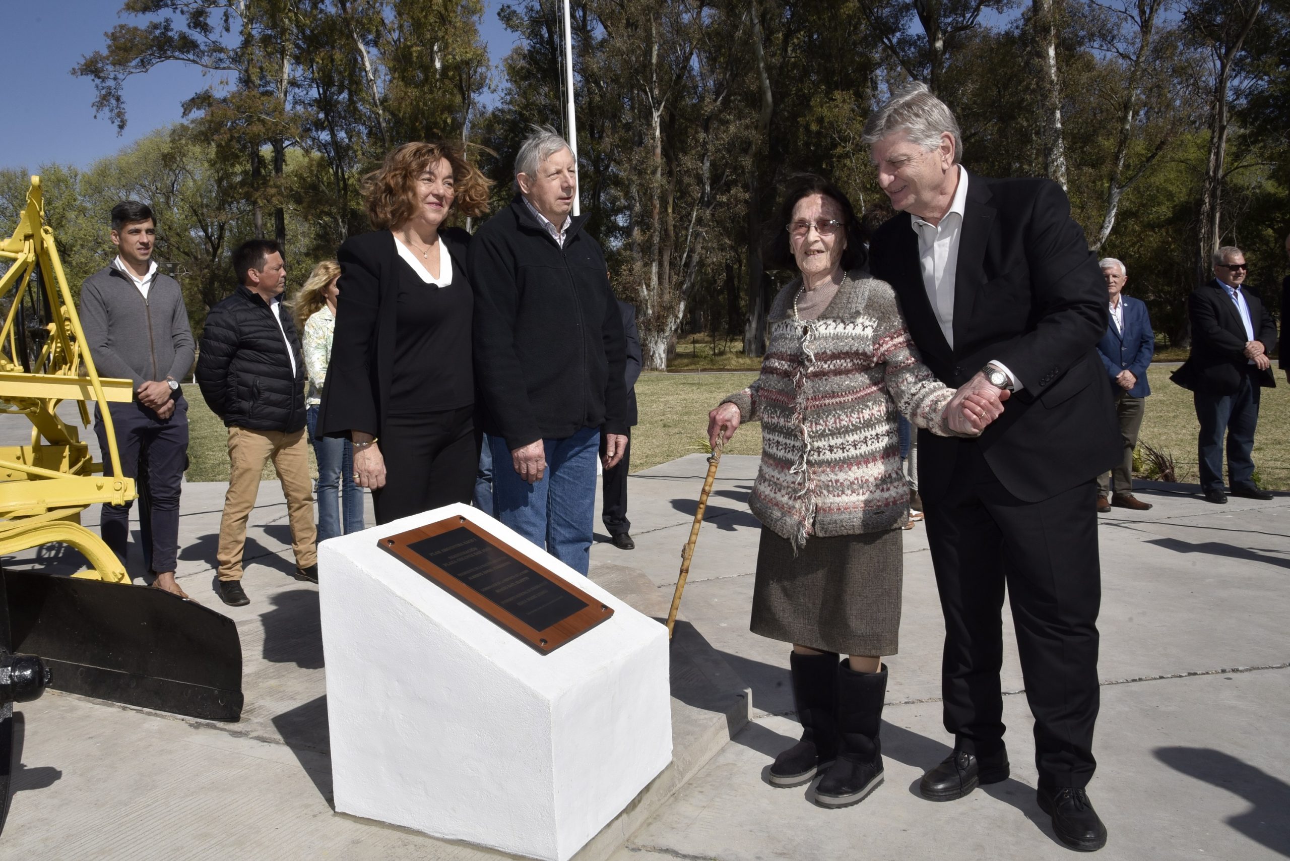 Ziliotto inauguró la plaza de Colonia San José y anunció obras para mejor la conectividad en la zona