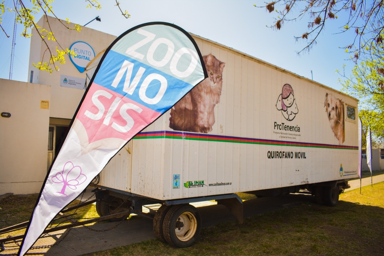 EL QUIRÓFANO MÓVIL SUMÓ MÁS CASTRACIONES ANIMALES EN BARRIO RUCCI
