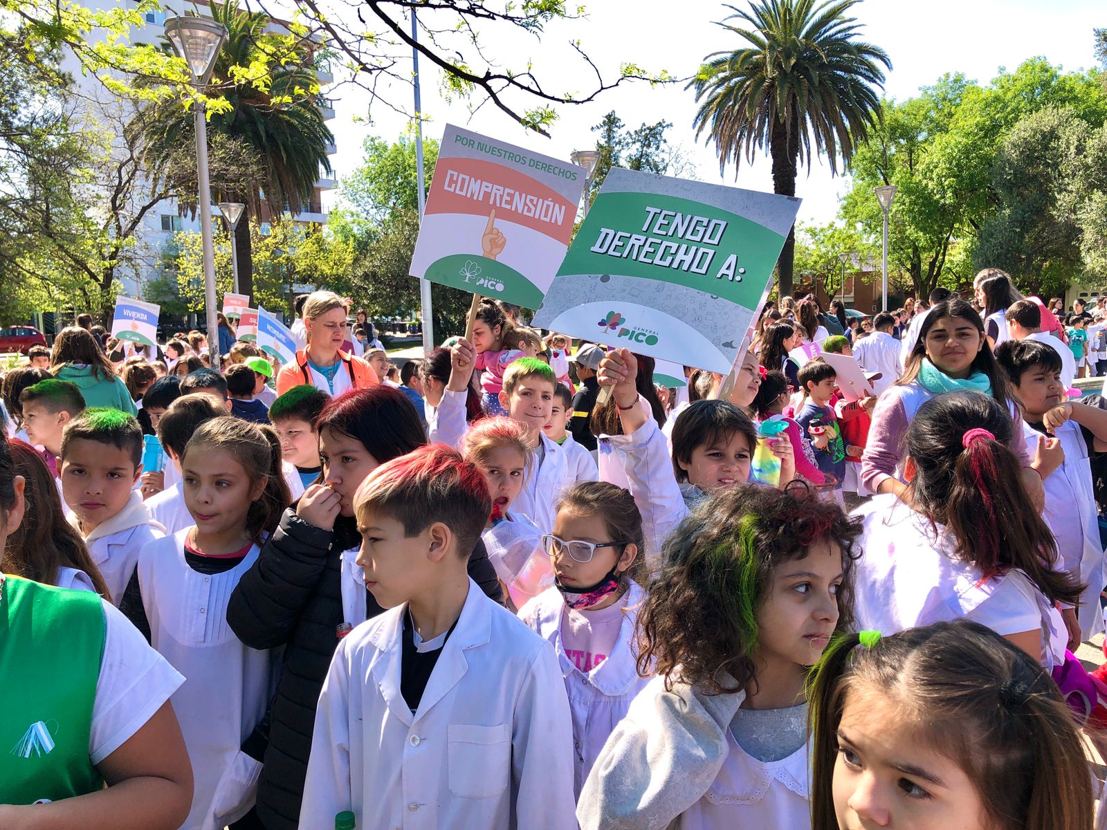 MÁS DE MIL NIÑAS Y NIÑOS PARTICIPARON DE LA JORNADA “COPATE X MIS DERECHOS”