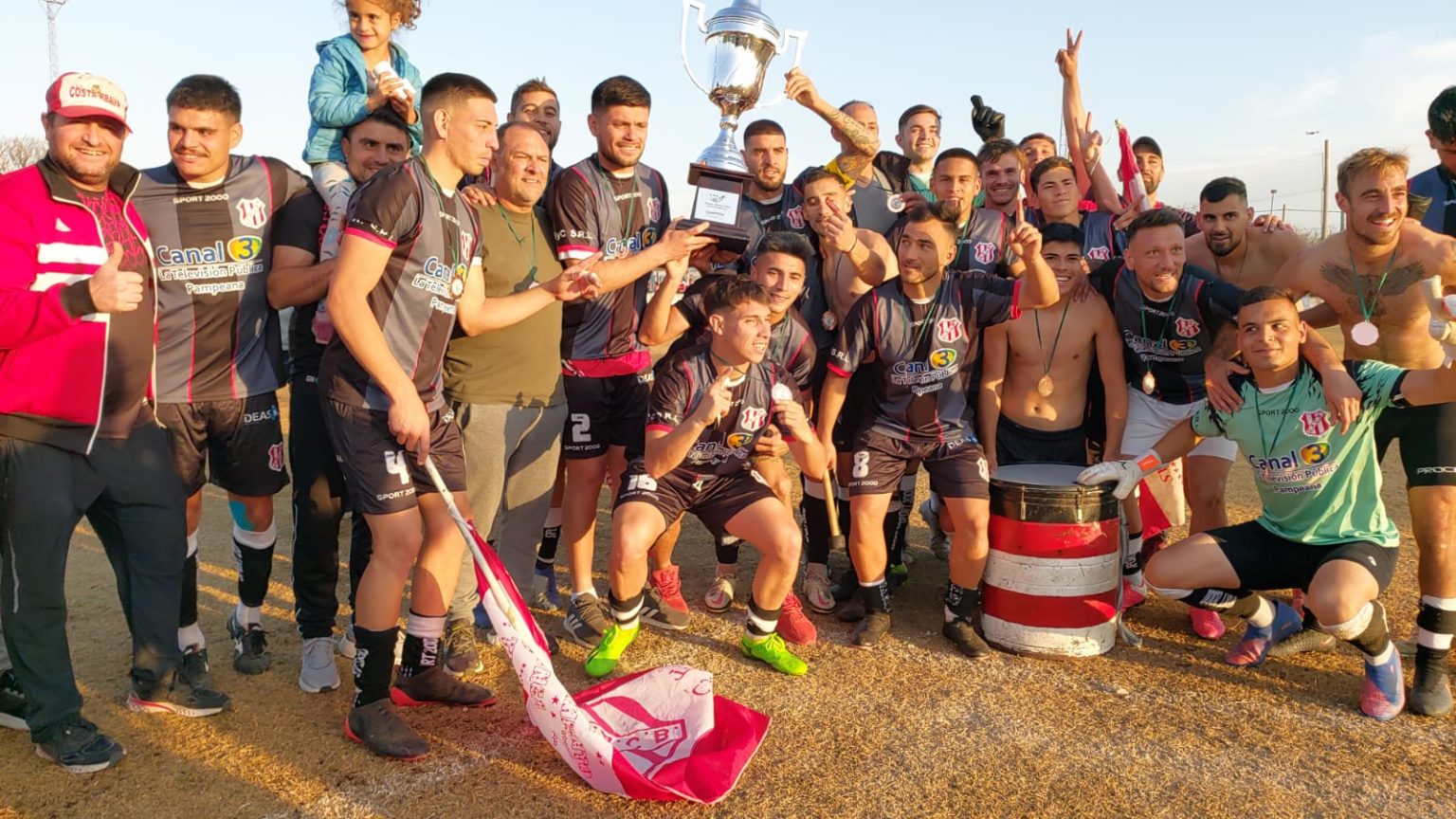 Costa Brava es el nuevo bicampeón de la Liga Pampeana