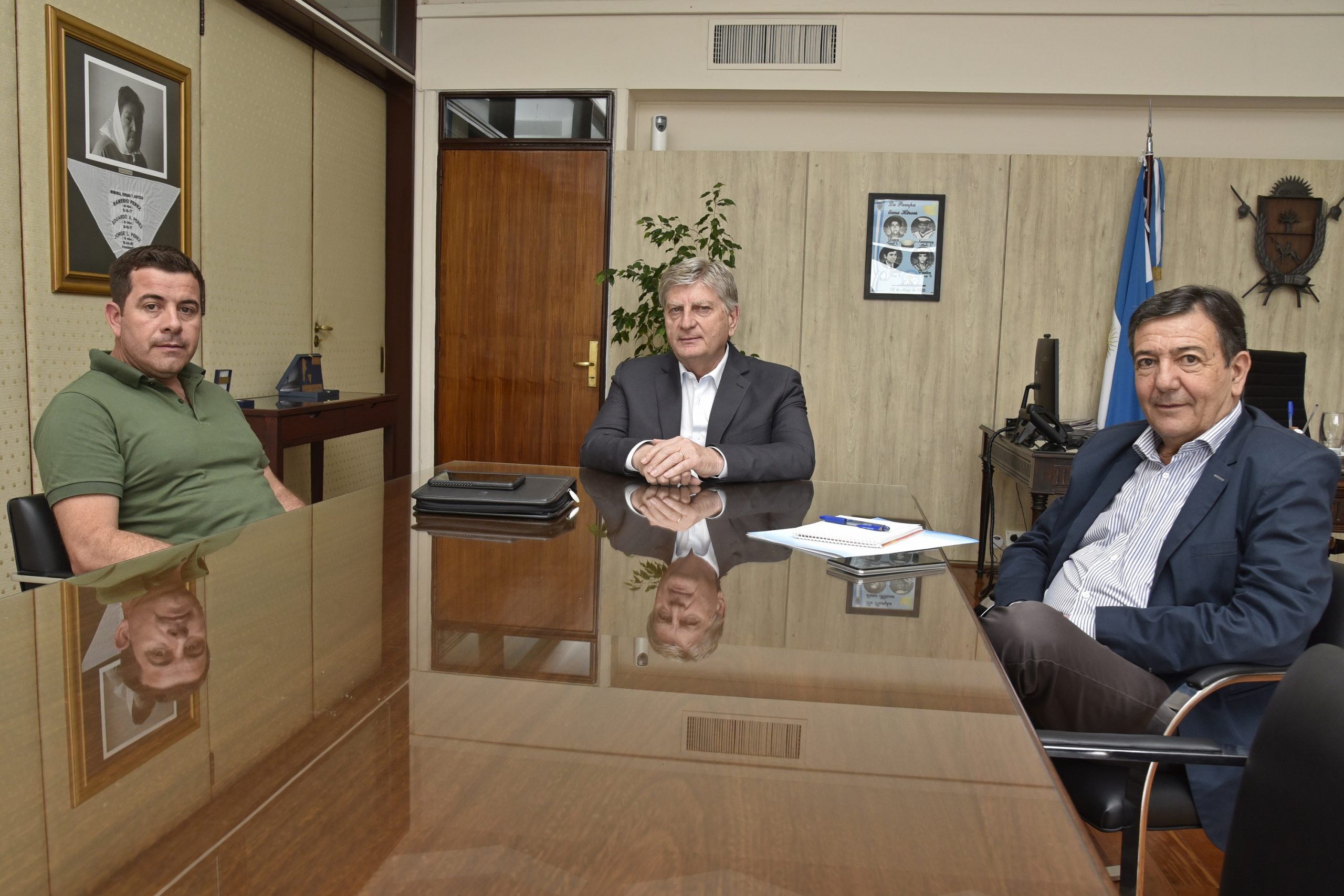 “Fue una reunión fructífera” dijo Pablo Lázaro tras visitar a Ziliotto