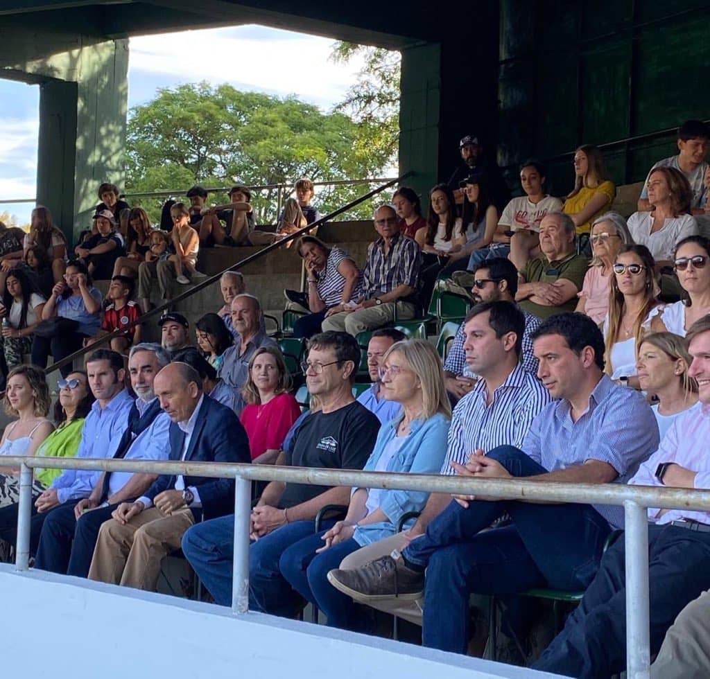 Valentin Miranda presente en la Inauguración de la Expo Rural de Trenque Lauquen
