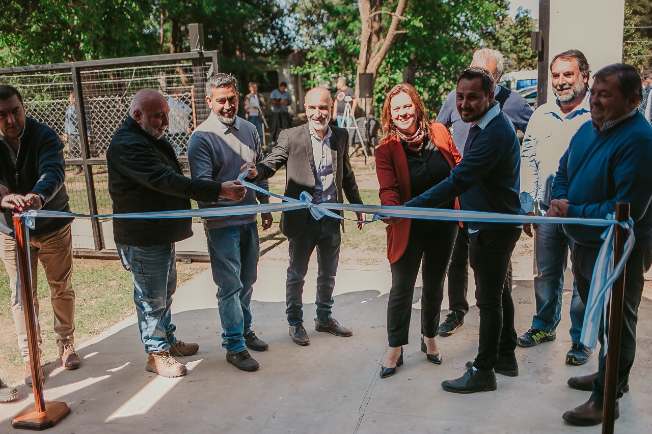 “ESTA ES UNA PLANTA DE FAENA MODELO DENTRO DE LA PROVINCIA QUE PUDO LOGRARSE POR LA CONVICCIÓN DE LA INTENDENTA”, DIJO BARALDI