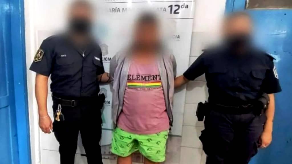 Violencia Familiar: Hombre detenido por golpear salvajemente a su pareja e Hijos