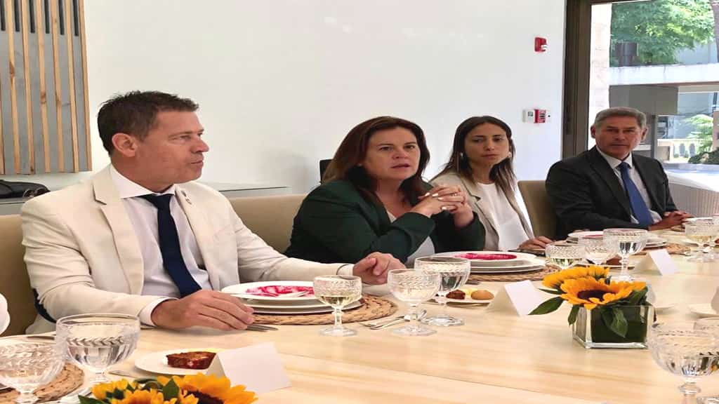 Fernanda Alonso participó, de un almuerzo con autoridades del gobierno alemán