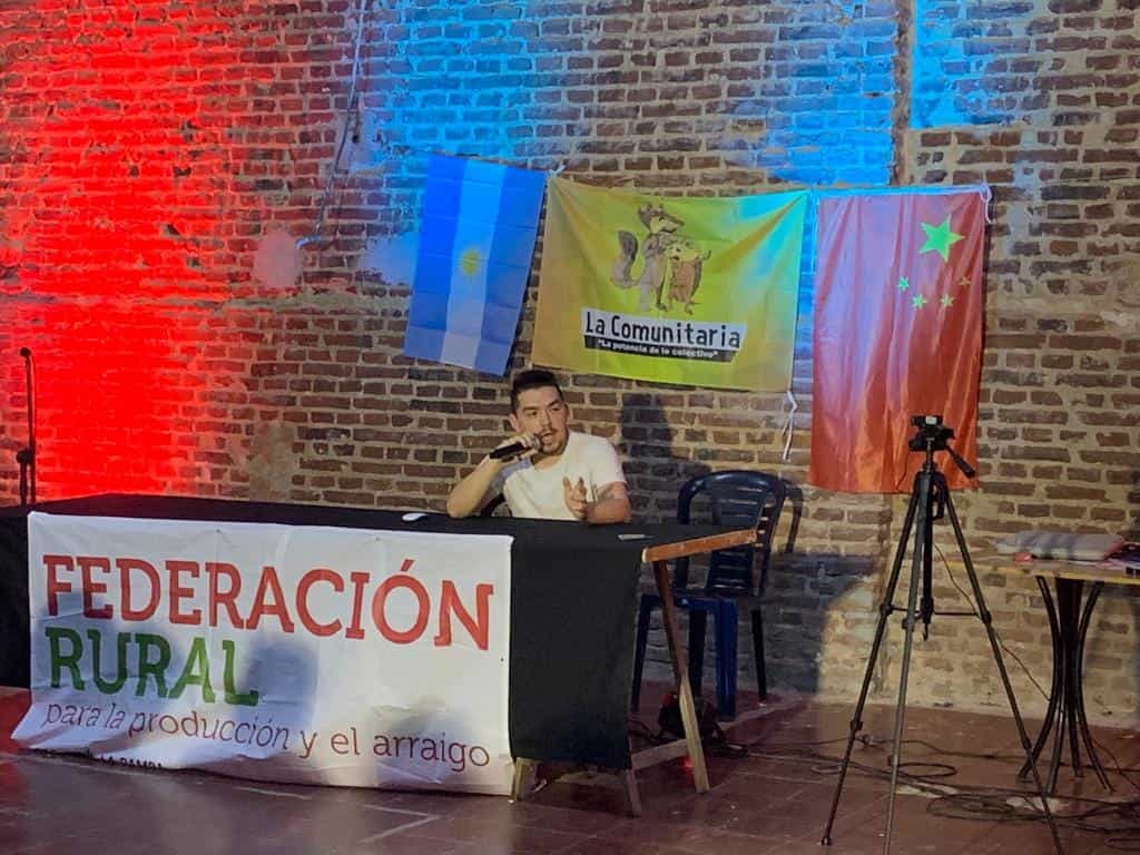 Leandro Casarete: brindó una charla abierta a la Comunidad