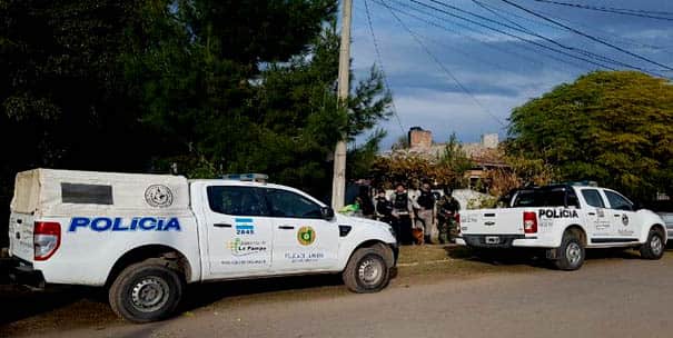 Urgente: Allanamiento hay tres detenidos