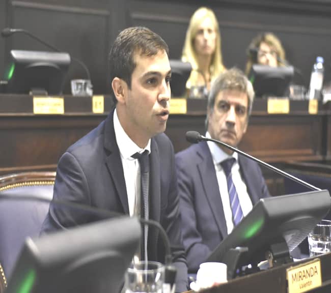 EL DIPUTADO VALENTÍN MIRANDA: PREOCUPADO POR EL QUEBRANTO DE LOS TAMBOS EN LA PROVINCIA