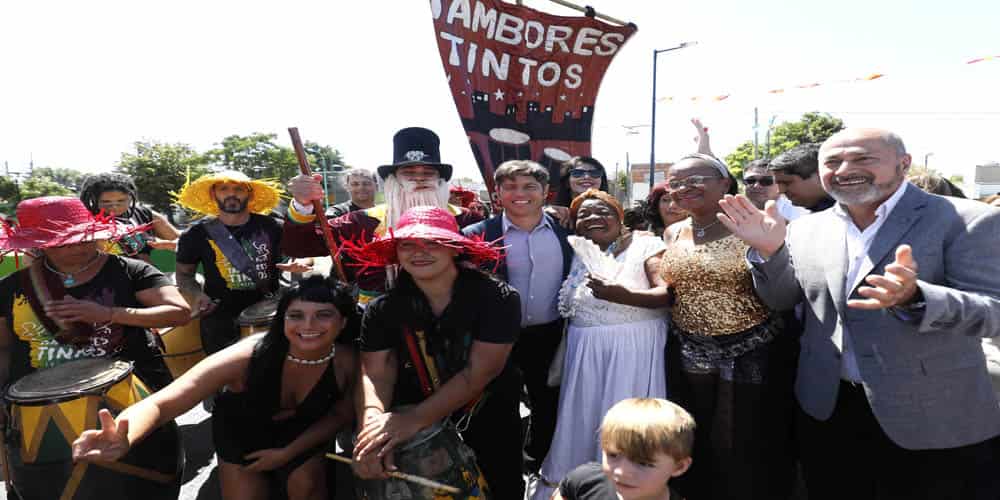 Kicillof y Secco inauguraron el puente “La Unión” en Ensenada