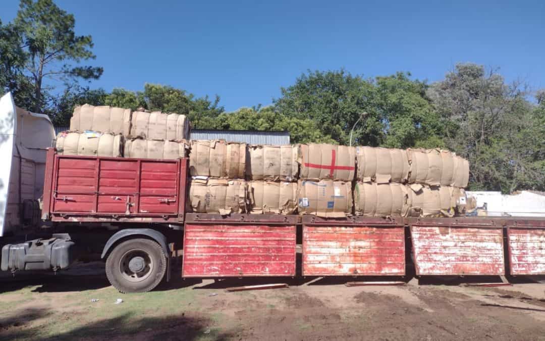 VENTA RÉCORD DE MATERIAL RECICLABLE durante 2022: un total de 474.294 KILOS