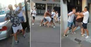 Video: Feroz Pelea entre Jóvenes “Para que lo vas a Matar”