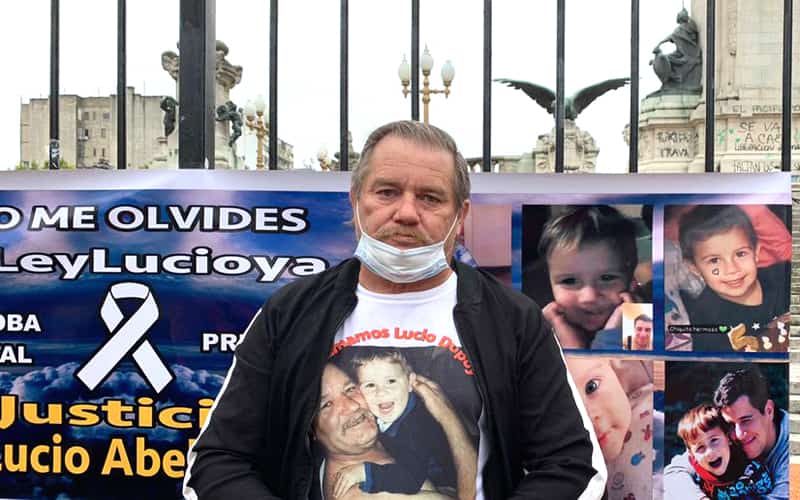 Alberto Fernández nos prometió que iba a aprobar la ley Lucio y la lamentablemente la encajonó