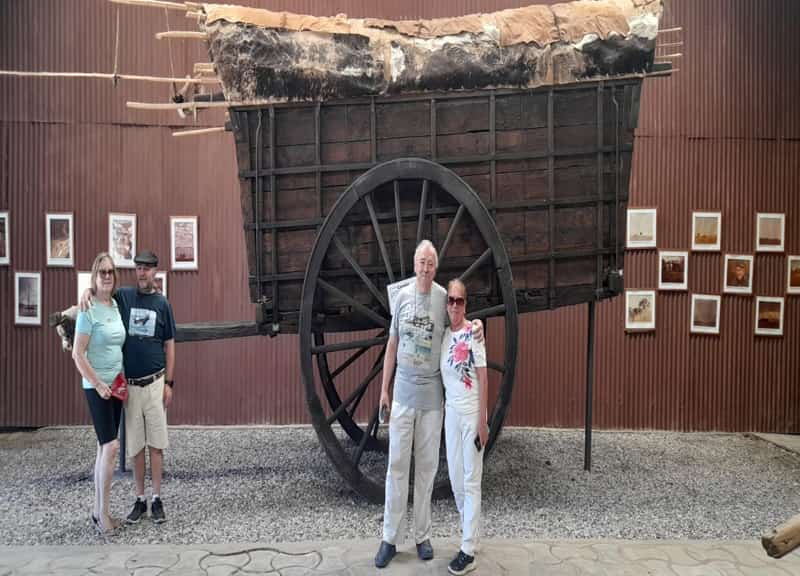 TURISTAS DE COLOMBIA Y ESPAÑA RECORRIERON LOS MUSEOS DE TRENQUE LAUQUEN