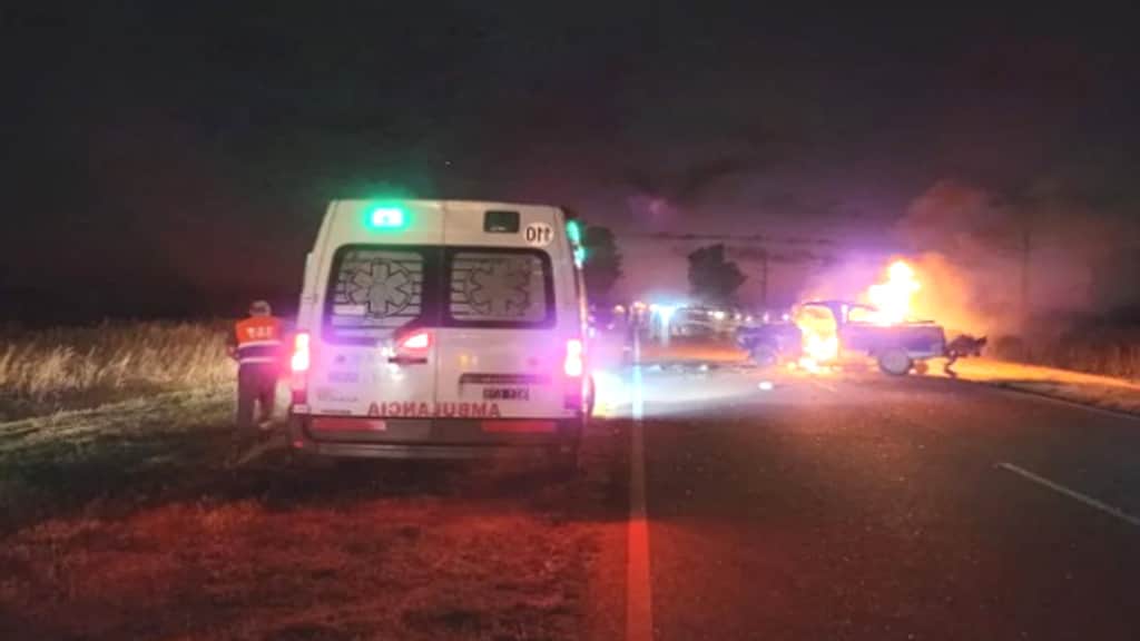 2 Personas en terapia intensiva tras el siniestro vial entre Gral. Pico y Trenel