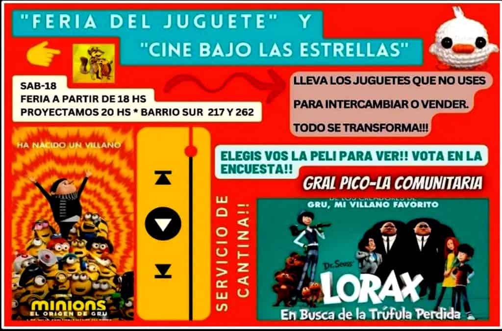 Prepárate este sábado la Comunitaria presenta 2 actividades Familiar