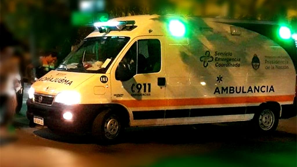 América: Trasladan de urgencia a La Plata a un niño de 6 años tras un choque en moto