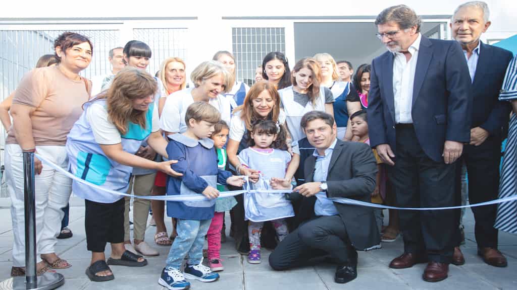 Kicillof encabezó el inicio del ciclo lectivo 2023