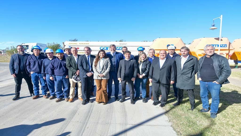 $2.400 millones costo la obra del gasoducto que ya está inaugurado en Rivadavia