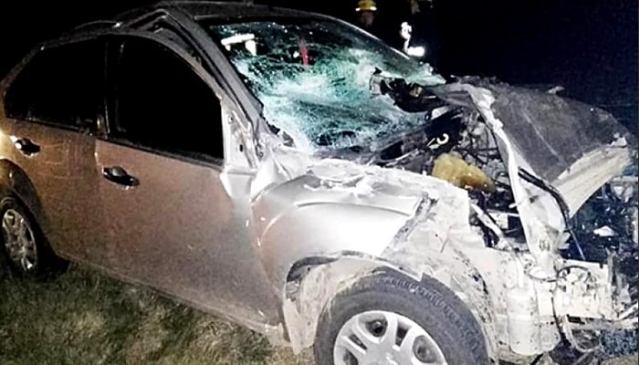 Urgente: Tras sufrir un accidenté de tránsito, quedo herido en el hospital