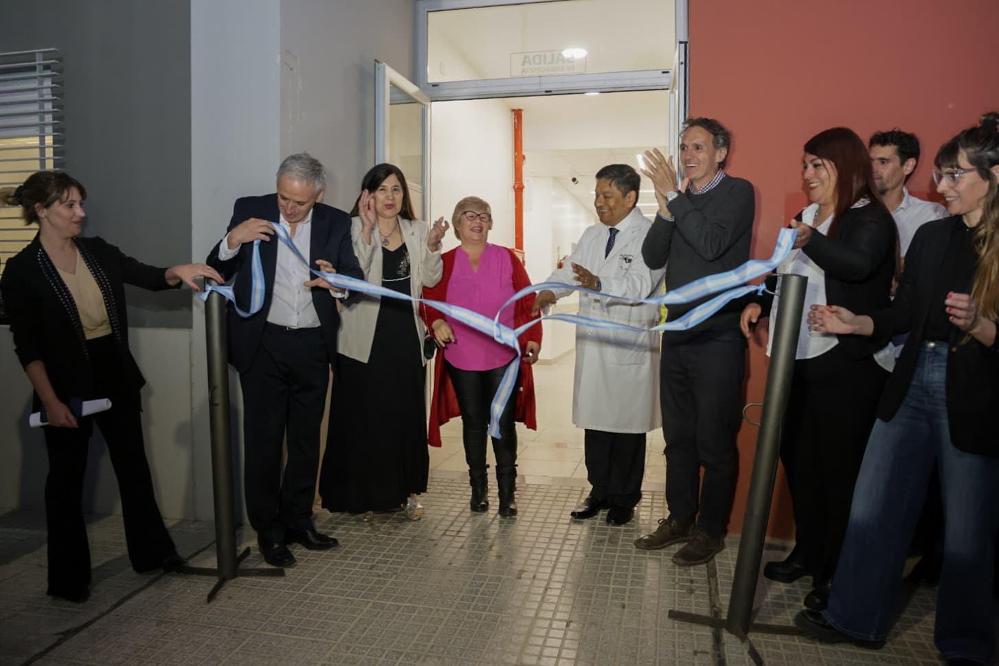Katopodis inauguró la Sala de Maternidad y Pediatría del Hospital San Vicente de Paúl