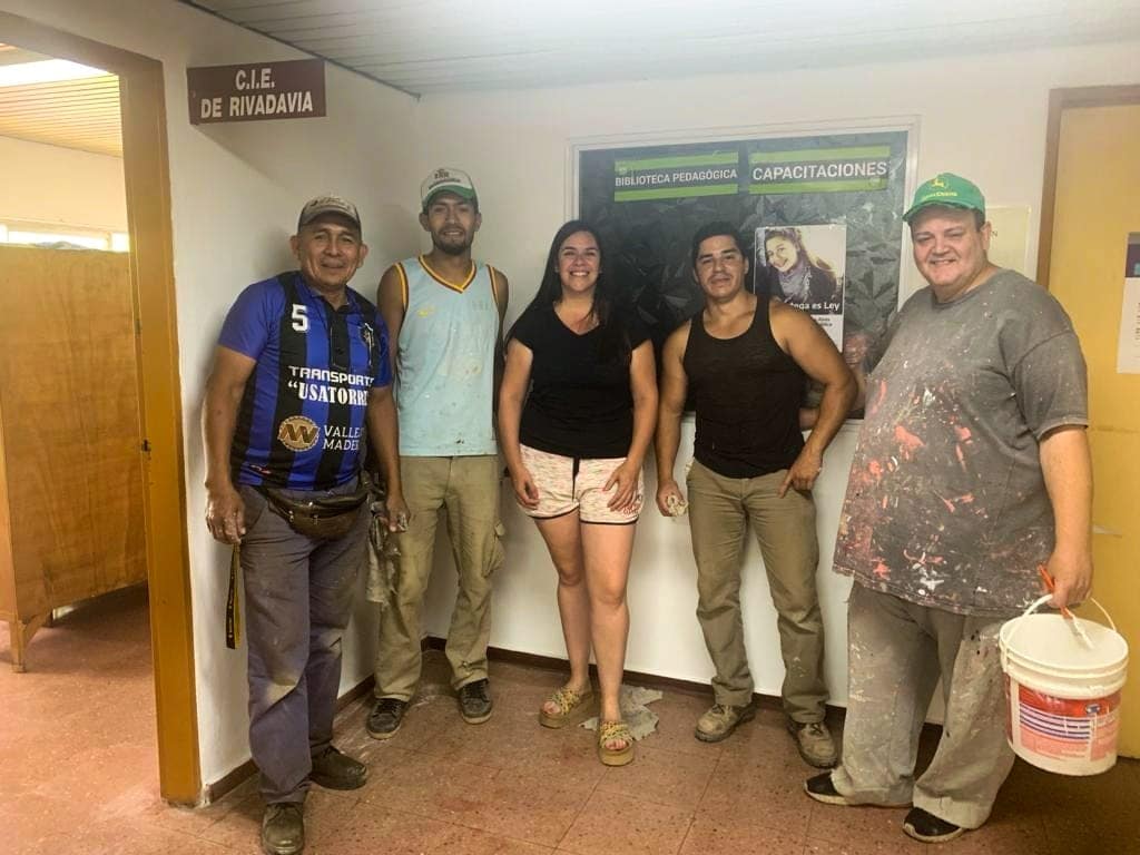 EL EQUIPO DE TRABAJO DE LA COMUNITARIA  PINTO EL CIIE DE AMÉRICA