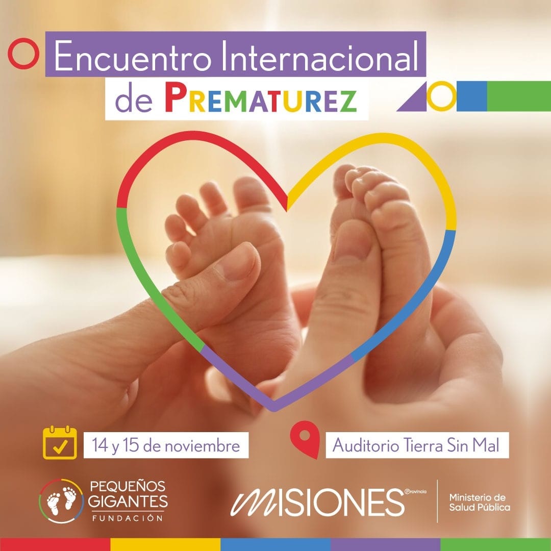 SE REALIZARA EL 1° ENCUENTRO INTERNACIONAL POR LOS NIÑOS/AS PREMATUROS  