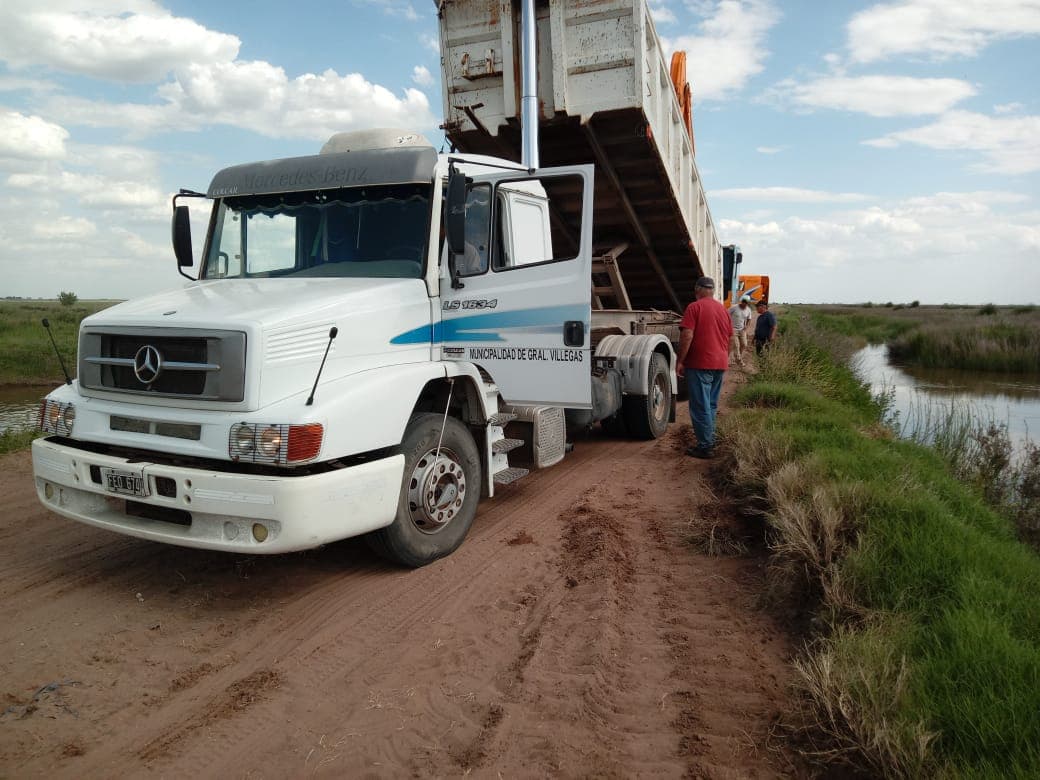 Gral. Villegas: Reconstrucción de alcantarillas del Meridiano