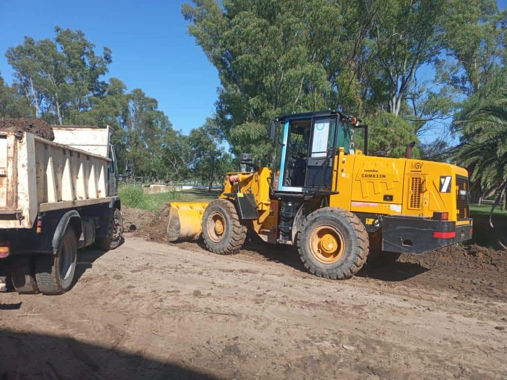 Gral. Villegas Avanzan las tareas de mantenimiento de caminos