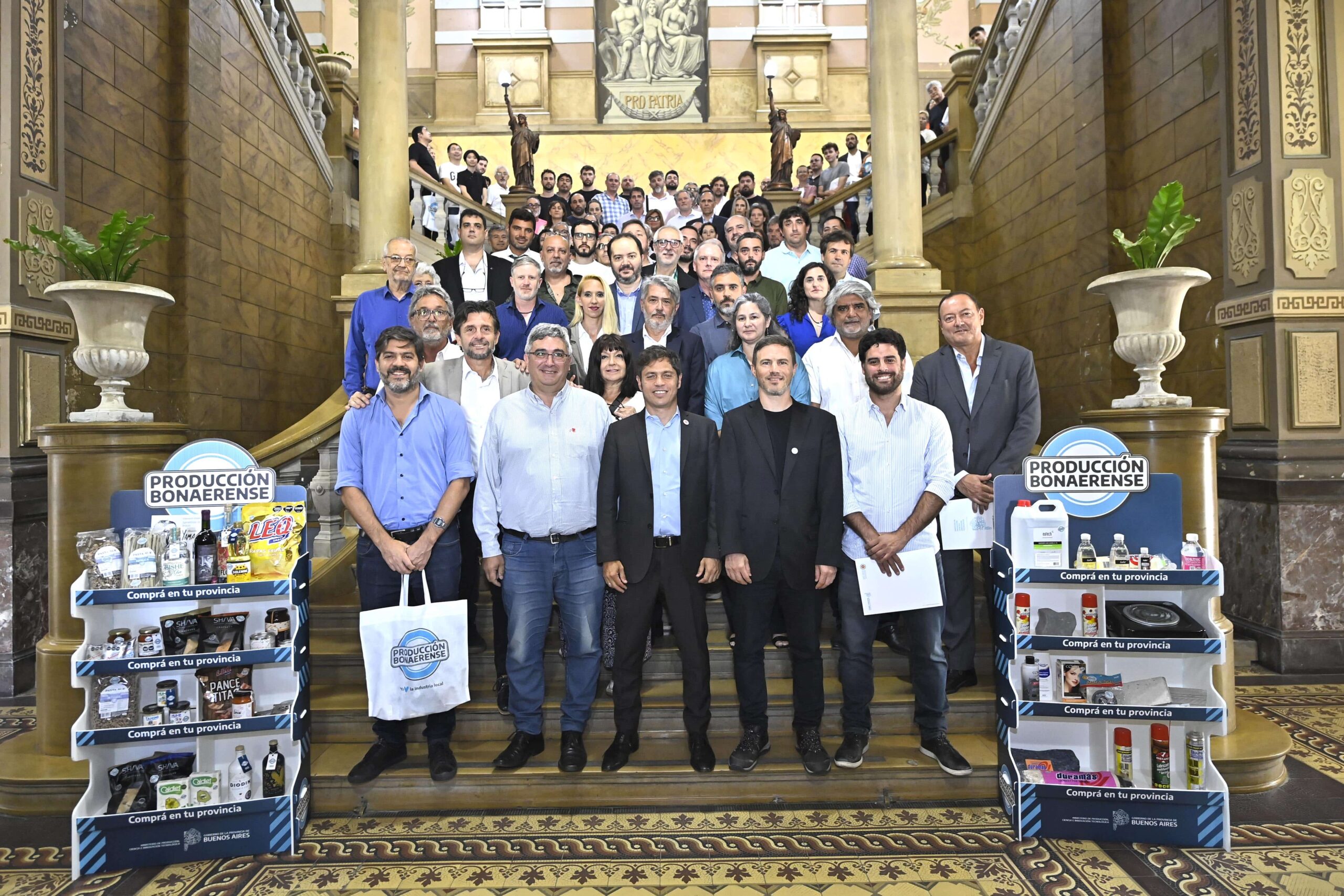 Kicillof relanzó el programa Producción Bonaerense