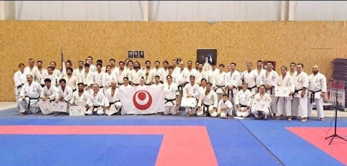 Karate do Kyudokan Gassuku internacional en Buenos Aires.