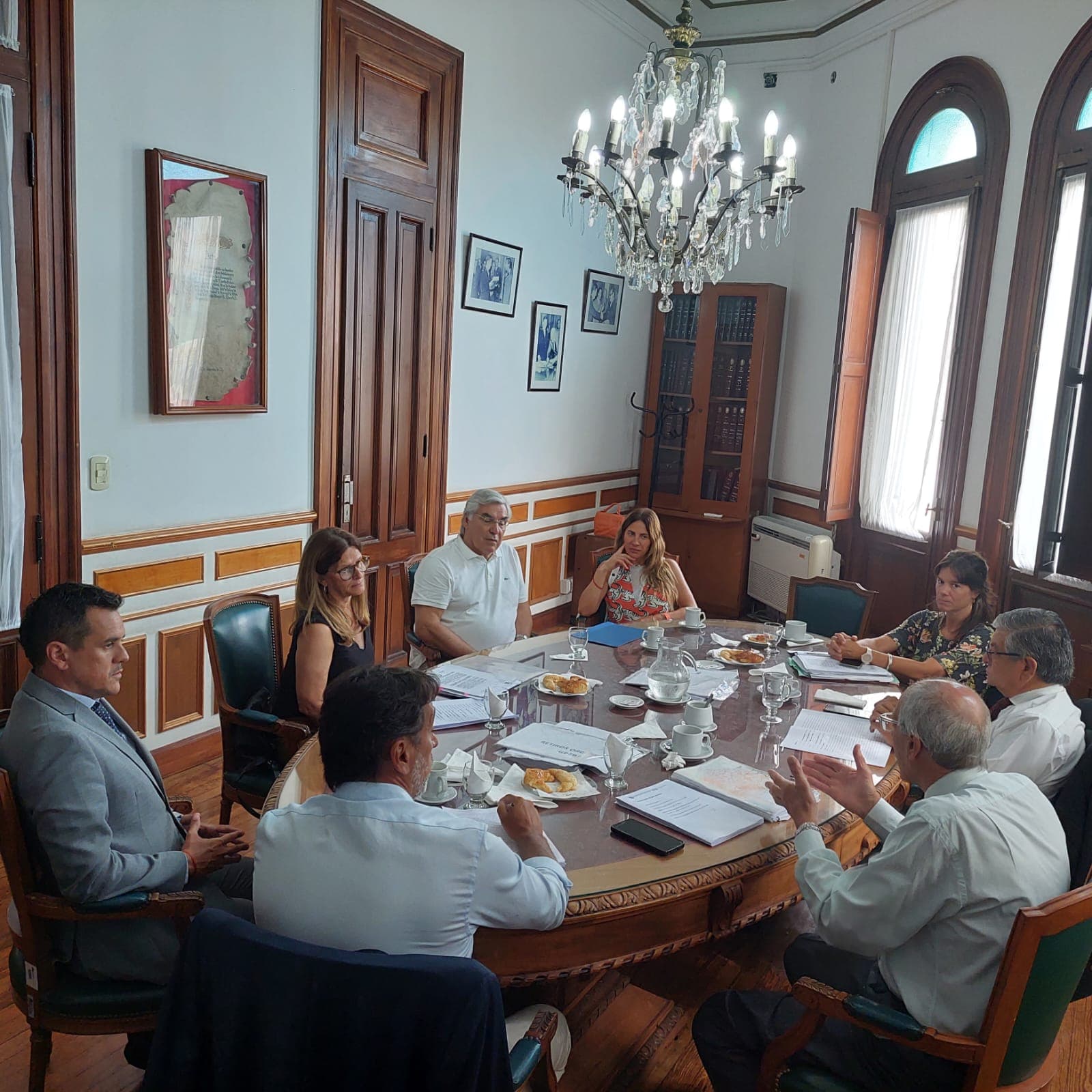 Gilberto Alegre y Alejandra Matellán firmaron un convenio de viviendas para la Policía en General Villegas