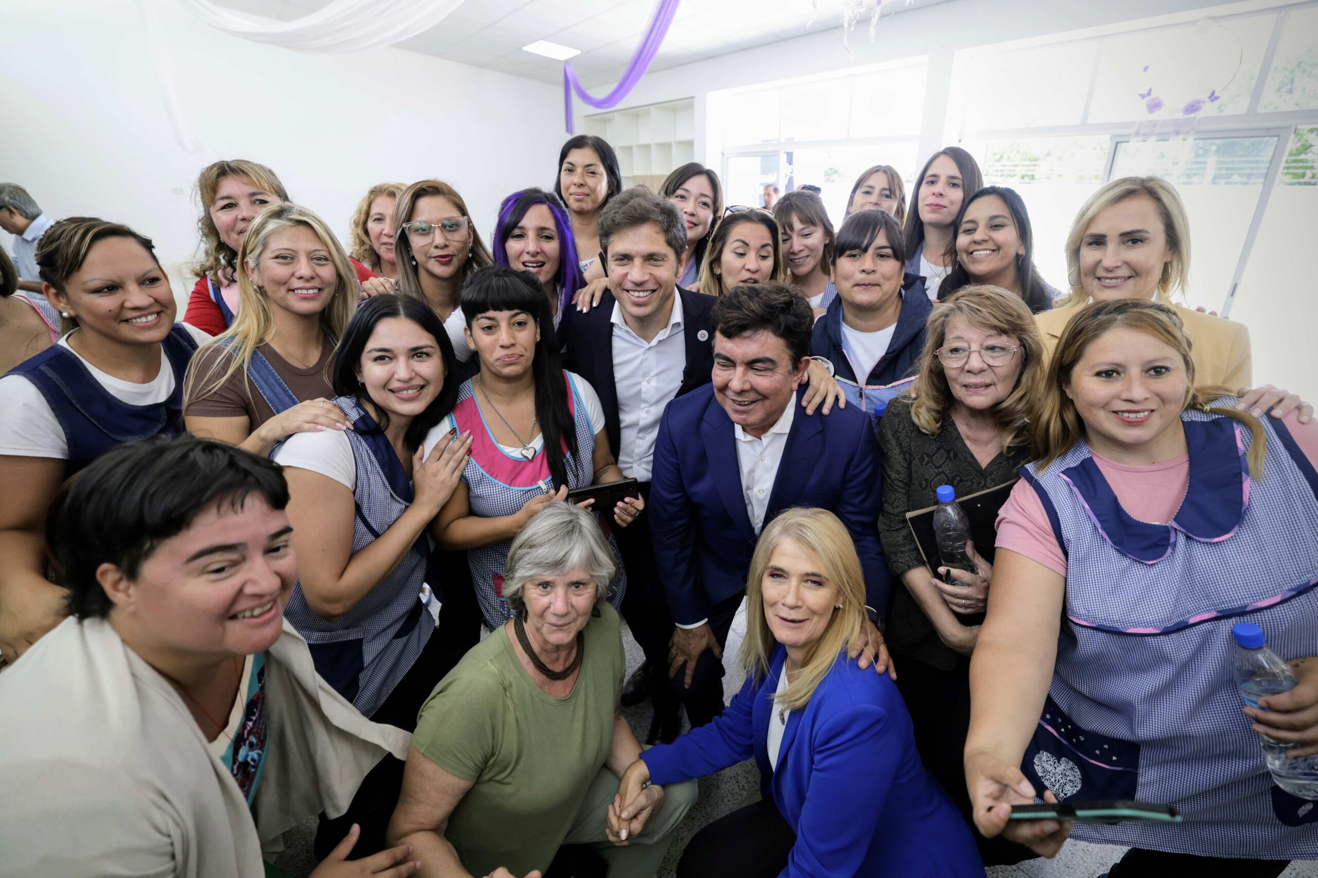 Kicillof inauguró el Jardín de Infantes N° 1.030 