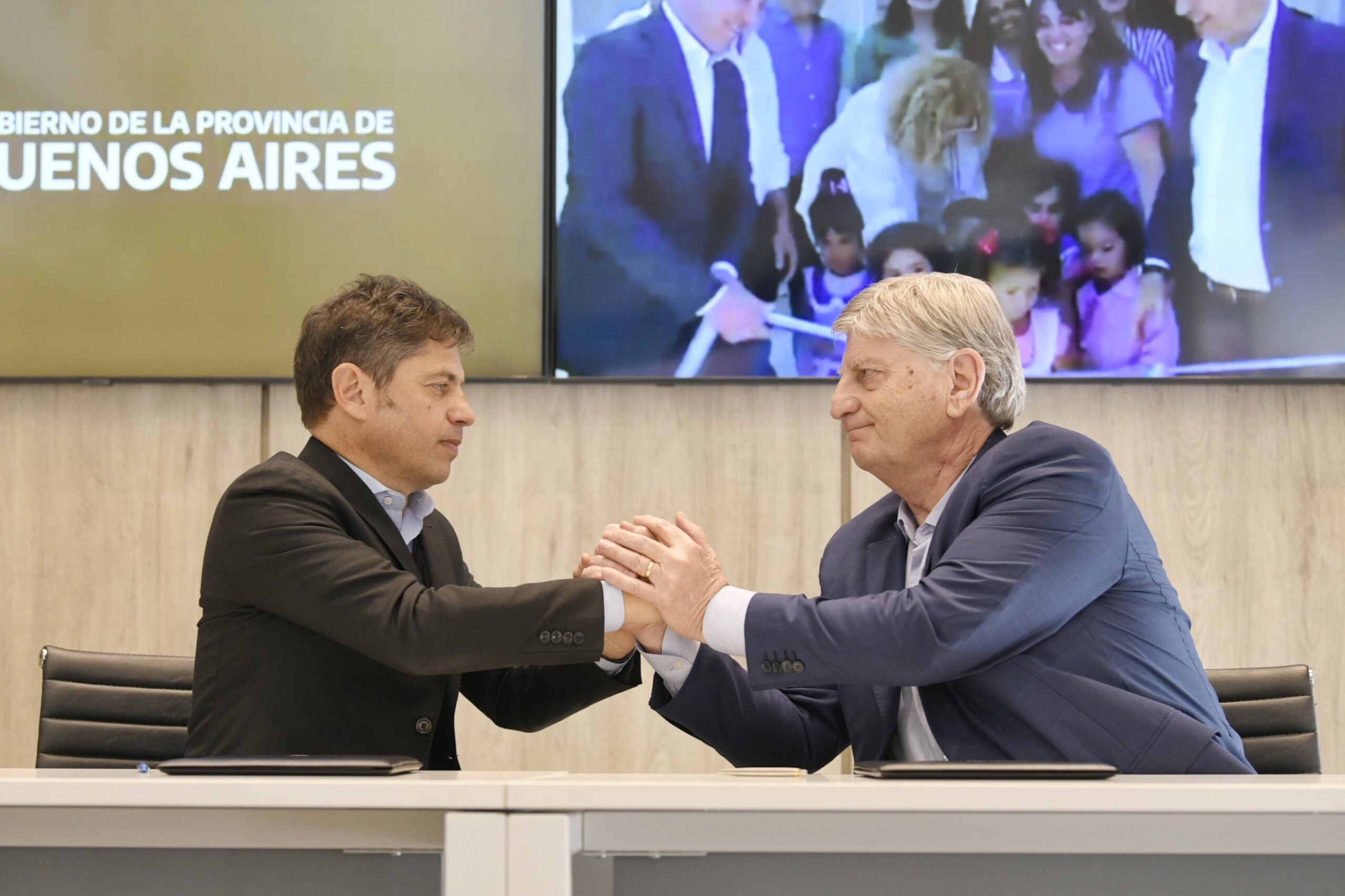 Kicillof y Ziliotto firmaron convenio de cooperación entre las provincias