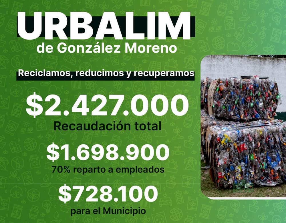 Éxito en la Recaudación: González Moreno Destaca la Importancia del Reciclaje