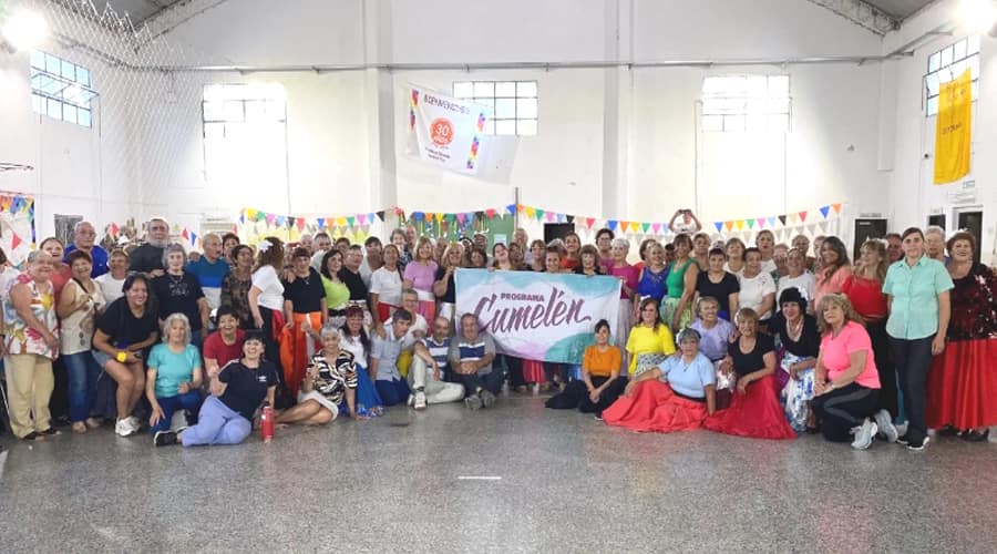 Celebrando el cierre del programa Cumelen en General Pico