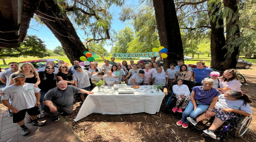 FESTEJO DEL HOGAR CUMEN CHE EN EL CAMPING DEL CLUB BARRIO ALEGR