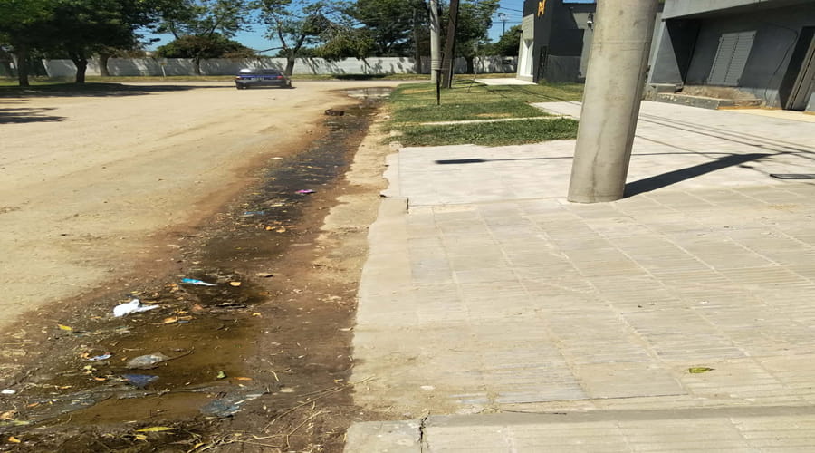 Intendente Alvear: El «Aguinaldo» de Agustina García es un criadero de dengue frente a la cancha de Ferro