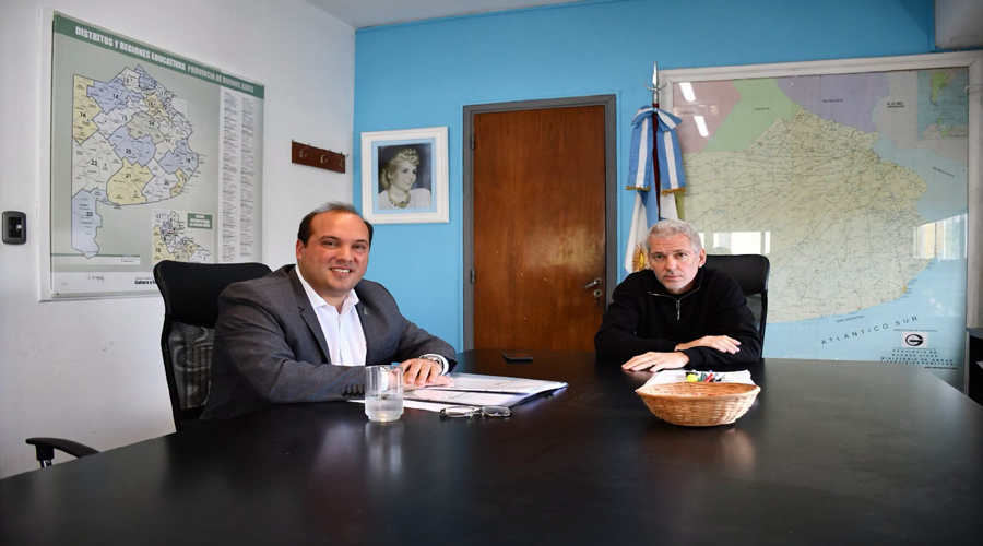 Trenque Lauquen: Recoulat gestionó en Provincia más obras y repasó avances en infraestructura educativa